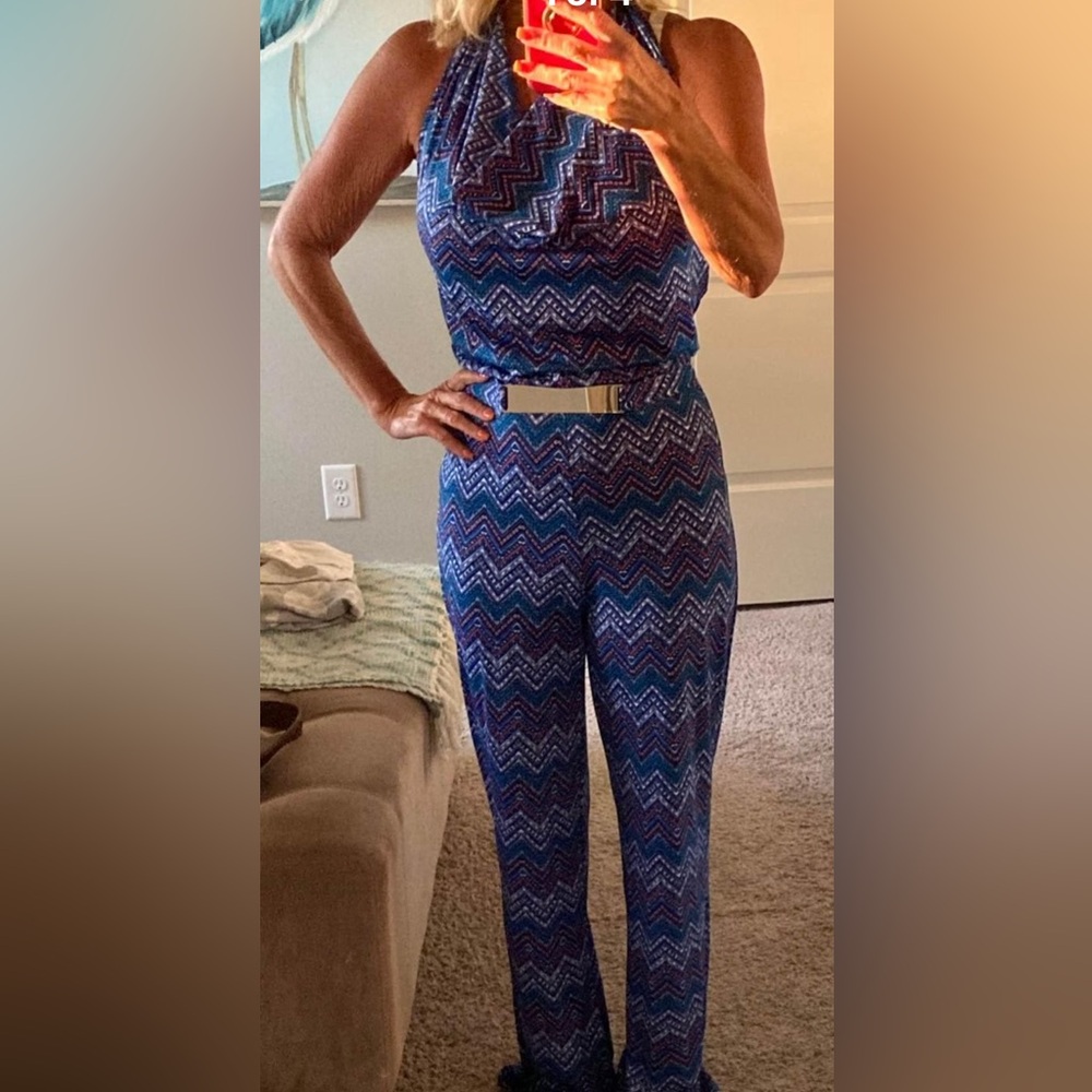 Womens Fona halter jumpsuit size small